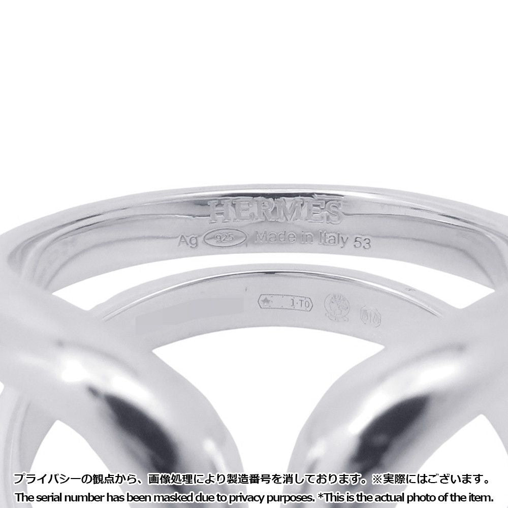 Hermes Ring Lima PM Silver 53