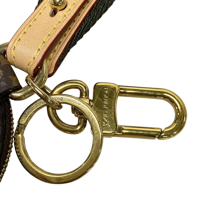 Louis Vuitton Coin Case Monogram Lanyard Muerte Pochette M69556 - Cotton