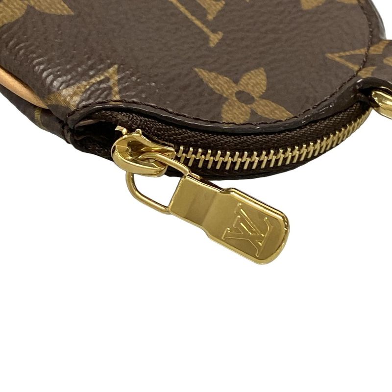 Louis Vuitton Coin Case Monogram Lanyard Muerte Pochette M69556 - Cotton
