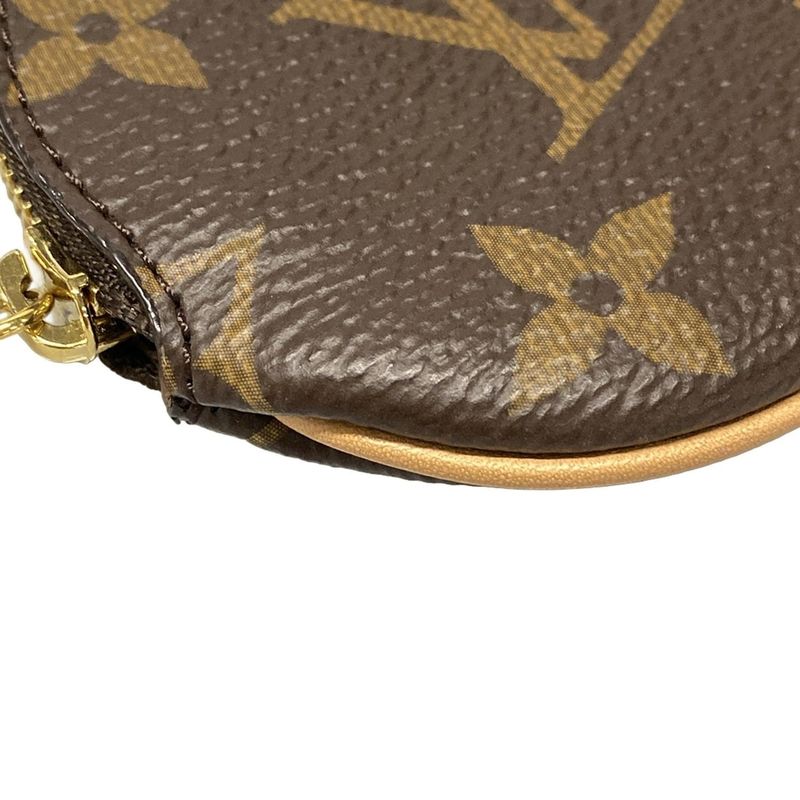 Louis Vuitton Coin Case Monogram Lanyard Muerte Pochette M69556 - Cotton