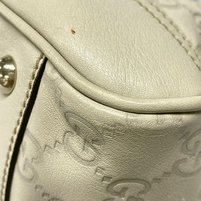 Gucci Shoulder Bag Princy/shima Line 161720 Ivory Leather