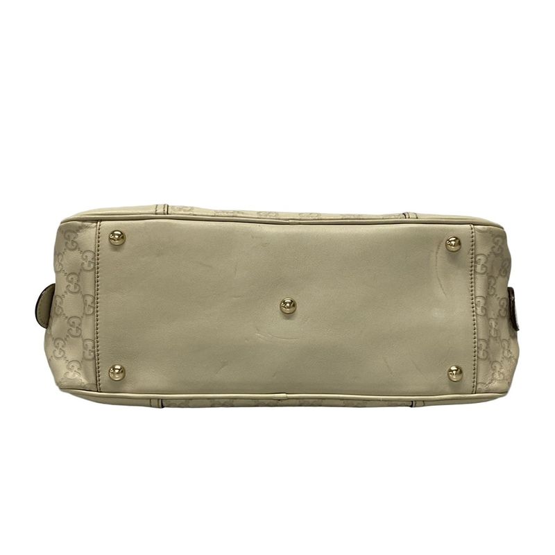 Gucci Shoulder Bag Princy/shima Line 161720 Ivory Leather