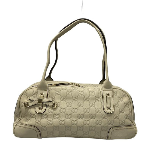 Gucci Shoulder Bag Princy/shima Line 161720 Ivory Leather