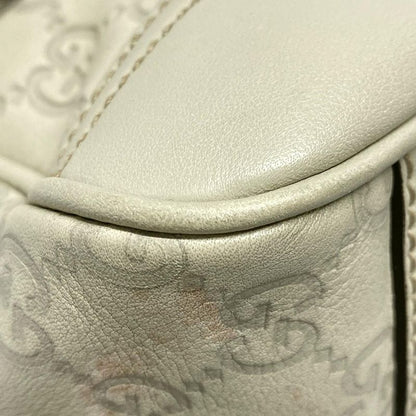 Gucci Shoulder Bag Princy/shima Line 161720 Ivory Leather