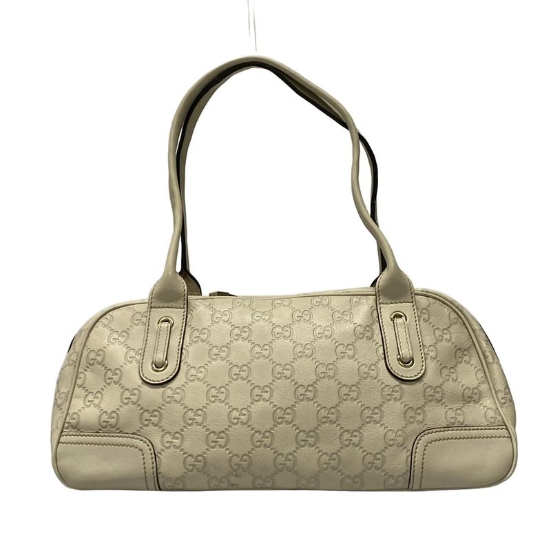 Gucci Shoulder Bag Princy/shima Line 161720 Ivory Leather