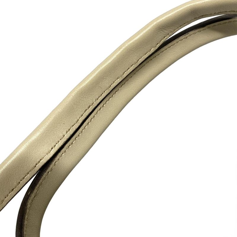 Gucci Shoulder Bag Princy/shima Line 161720 Ivory Leather