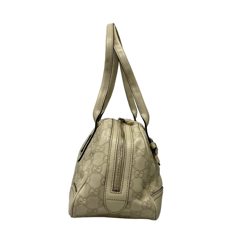 Gucci Shoulder Bag Princy/shima Line 161720 Ivory Leather