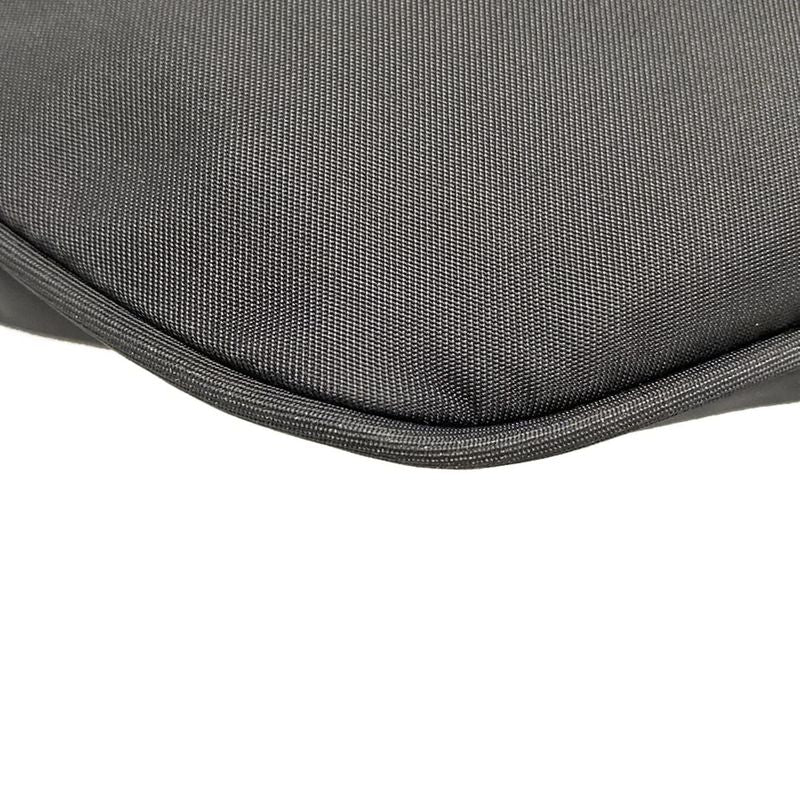 Prada Waist Pouch Re-nylon X Saffiano Leather Belt Bag 2vl033 Black Re-nylon