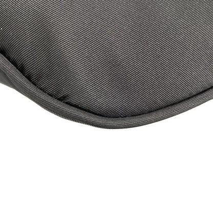 Prada Waist Pouch Re-nylon X Saffiano Leather Belt Bag 2vl033 Black Re-nylon