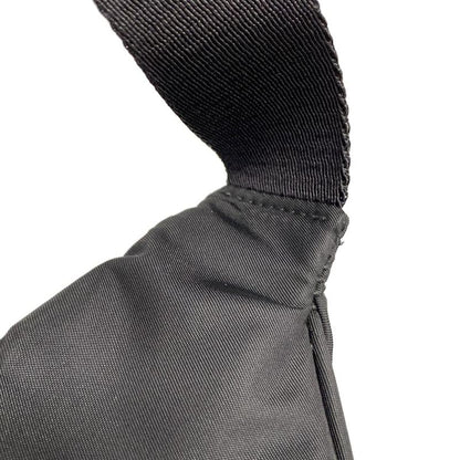 Prada Waist Pouch Re-nylon X Saffiano Leather Belt Bag 2vl033 Black Re-nylon