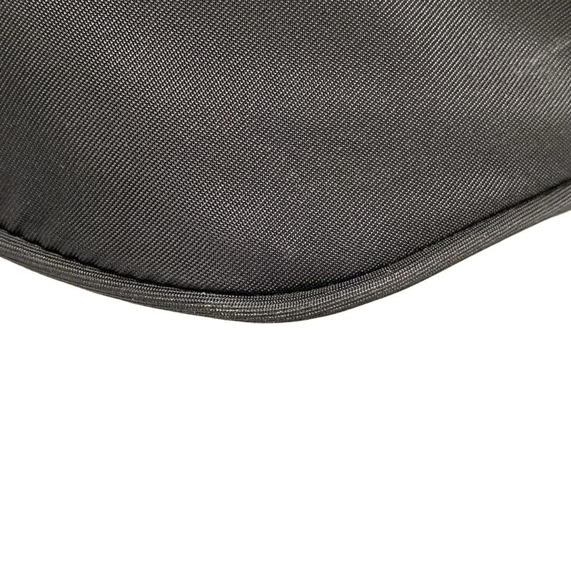 Prada Waist Pouch Re-nylon X Saffiano Leather Belt Bag 2vl033 Black Re-nylon