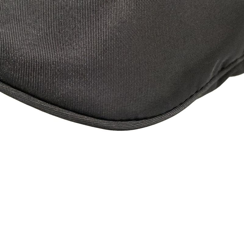 Prada Waist Pouch Re-nylon X Saffiano Leather Belt Bag 2vl033 Black Re-nylon