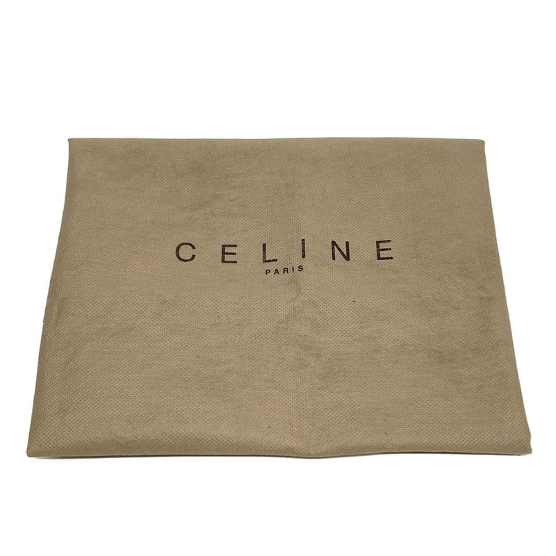 Celine Tote Bag C Macadam Pattern Beige Leather
