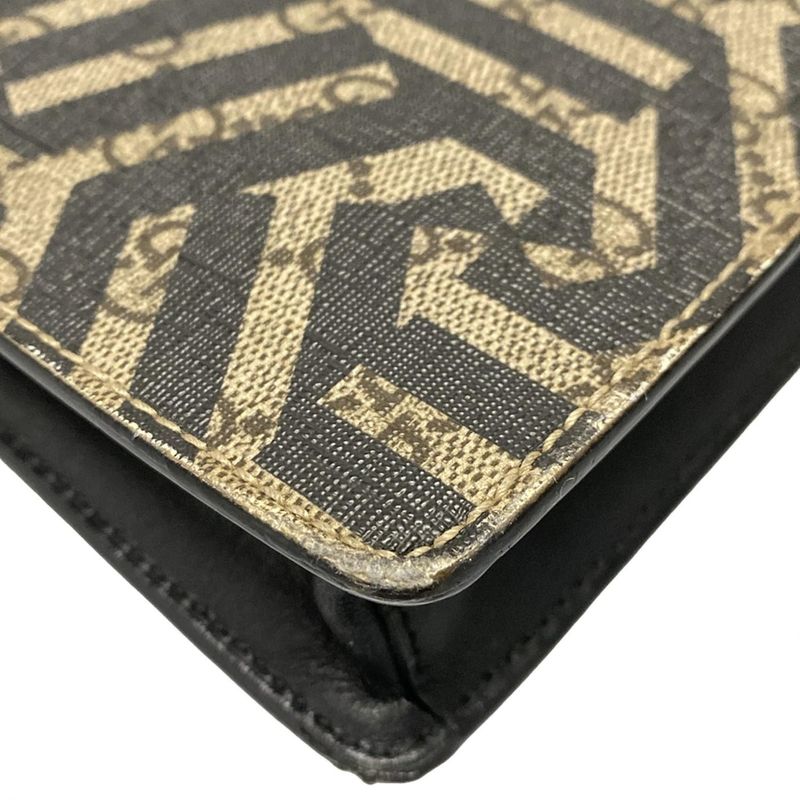 Gucci Shoulder Bag GG Plus GG Supreme/gg Kaleido/sherry (web) 429004 Beige X