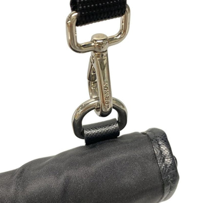 Prada Shoulder Bag Tessuto Shoulder 2zh109 Black Phone Pochette /re-nylon