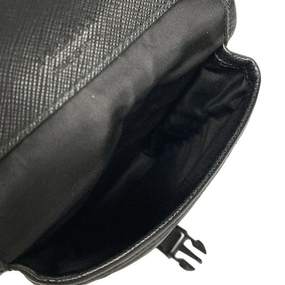 Prada Shoulder Bag Tessuto Shoulder 2zh109 Black Phone Pochette /re-nylon