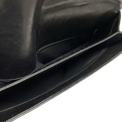 Bottega Veneta Business Bag Intrecciato 122139 Black Leather