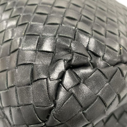 Bottega Veneta Business Bag Intrecciato 122139 Black Leather