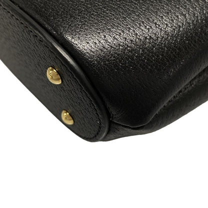 Gucci Handbag Mini Bamboo Bucket Bag 616436 Black Mini Bag Leather