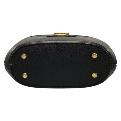 Gucci Handbag Mini Bamboo Bucket Bag 616436 Black Mini Bag Leather