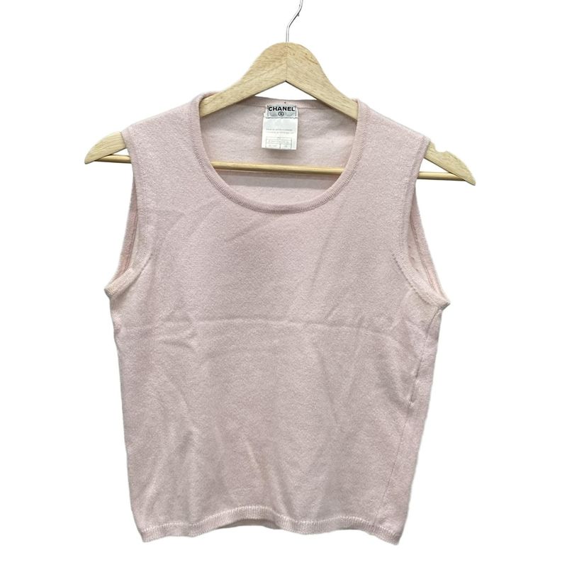 Chanel Ensemble Women - P20851 Pink And Light Green Cashmere