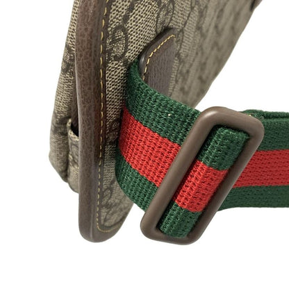 Gucci Waist Pouch GG Plus GG Supremesherry (web) 760217 Dark Brown X Ivory X
