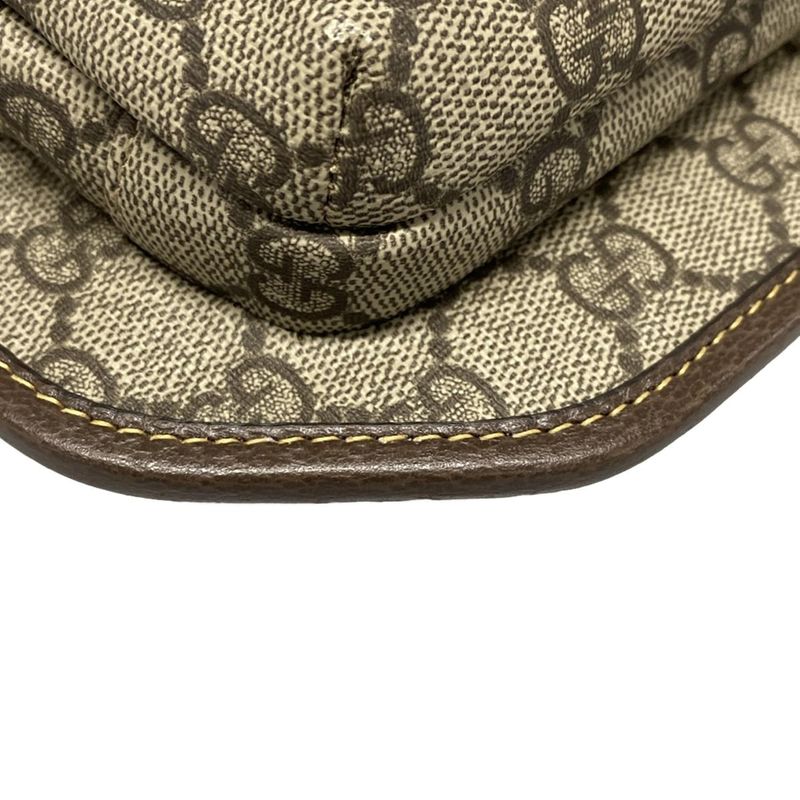 Gucci Waist Pouch GG Plus GG Supremesherry (web) 760217 Dark Brown X Ivory X