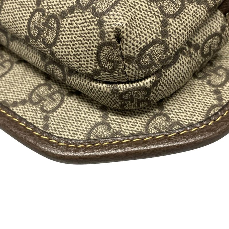 Gucci Waist Pouch GG Plus GG Supremesherry (web) 760217 Dark Brown X Ivory X
