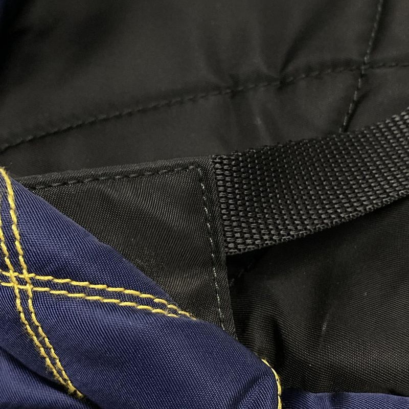 Prada Backpack Sac - Black X Dark Navy X Multi Quilted Leather