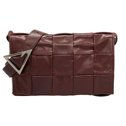 Bottega Veneta Shoulder Bag Cassette Bordeaux