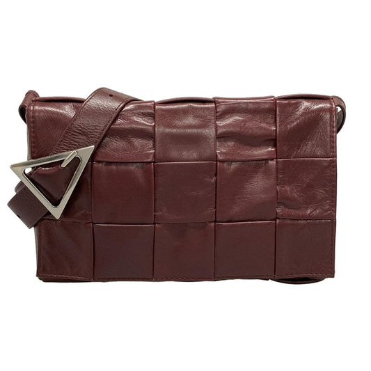 Bottega Veneta Shoulder Bag Cassette Bordeaux