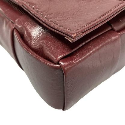 Bottega Veneta Shoulder Bag Cassette Bordeaux