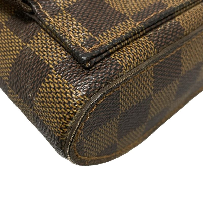 Louis Vuitton Waist Pouch Damier Geronimos N51994 (new Shape ) Ebène