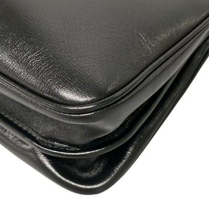 Gucci Shoulder Bag Interlocking Gmarina 576422 Black Chain Shoulder Leather