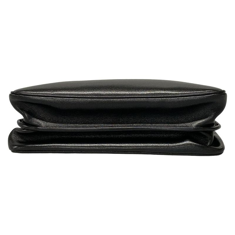 Gucci Shoulder Bag Interlocking Gmarina 576422 Black Chain Shoulder Leather