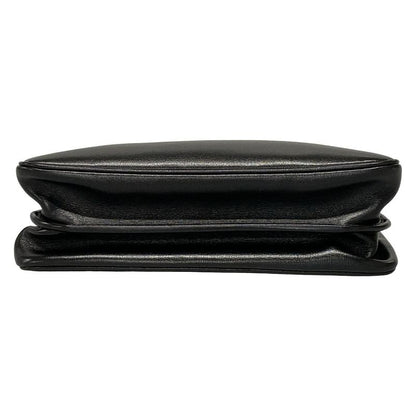 Gucci Shoulder Bag Interlocking Gmarina 576422 Black Chain Shoulder Leather