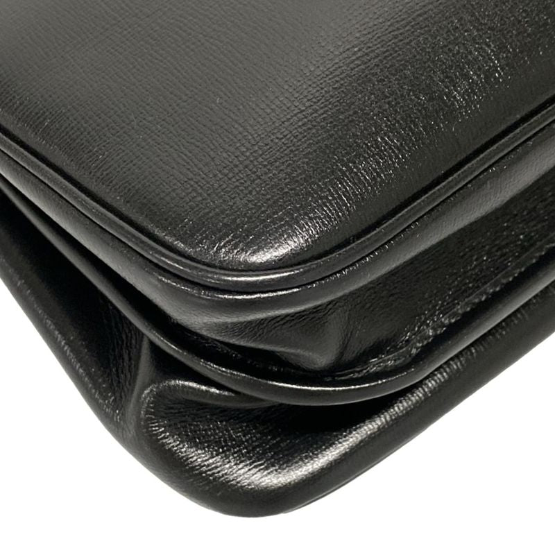 Gucci Shoulder Bag Interlocking Gmarina 576422 Black Chain Shoulder Leather