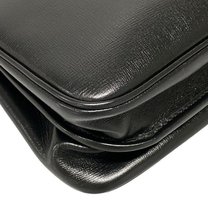 Gucci Shoulder Bag Interlocking Gmarina 576422 Black Chain Shoulder Leather