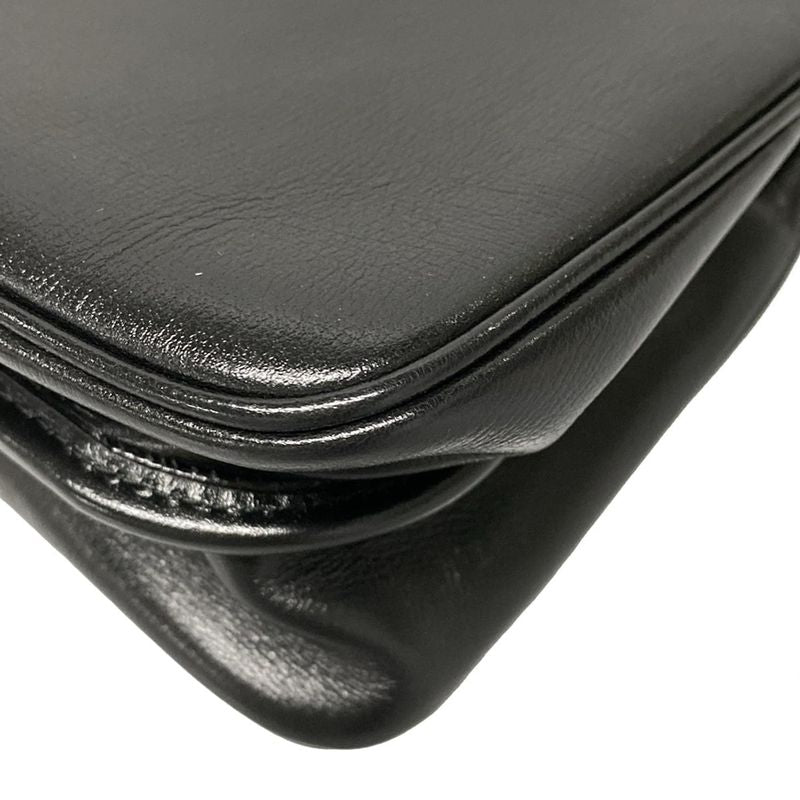 Gucci Shoulder Bag Interlocking Gmarina 576422 Black Chain Shoulder Leather