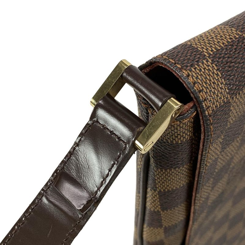 Louis Vuitton Shoulder Bag Damier Musette N51302 Ebène