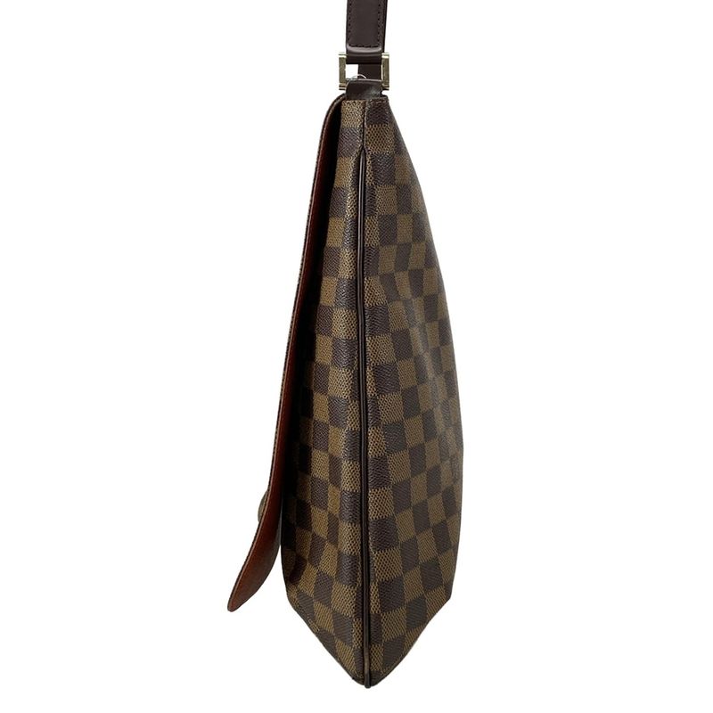 Louis Vuitton Shoulder Bag Damier Musette N51302 Ebène