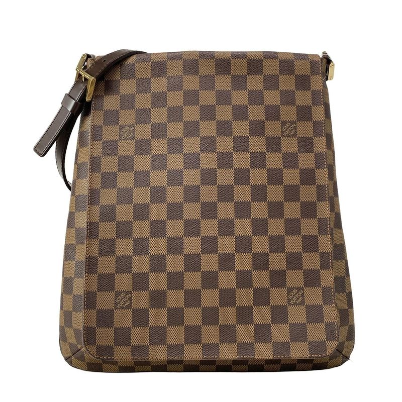 Louis Vuitton Shoulder Bag Damier Musette N51302 Ebène