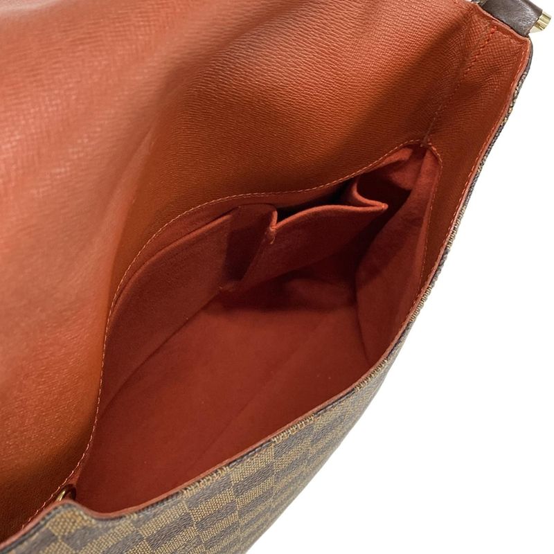 Louis Vuitton Shoulder Bag Damier Musette N51302 Ebène