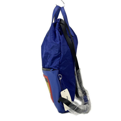 Fendi Backpack Sac - 7vz034 Blue X Red X Multi Leather