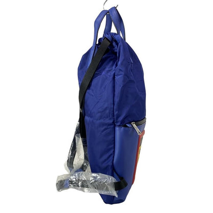 Fendi Backpack Sac - 7vz034 Blue X Red X Multi Leather