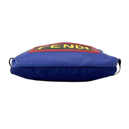 Fendi Backpack Sac - 7vz034 Blue X Red X Multi Leather