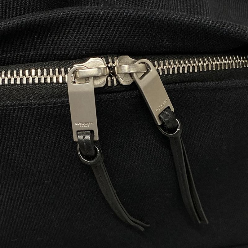 Saint Laurent Paris Backpack Sac - 534968 Black Studded Leather