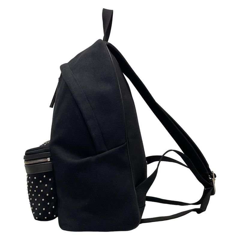 Saint Laurent Paris Backpack Sac - 534968 Black Studded Leather