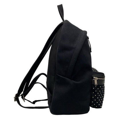 Saint Laurent Paris Backpack Sac - 534968 Black Studded Leather