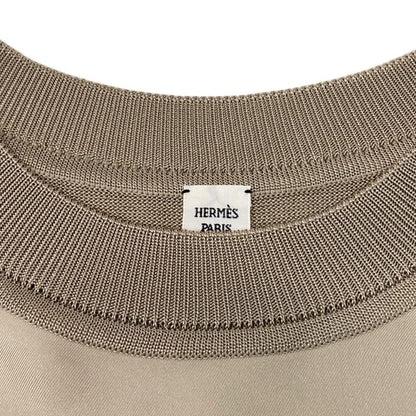 Hermes Long Sleeve Sweater Size 34 S Women's Twill Raine Chaine D'ancre
